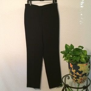 City DKNY black trousers size 8 preowned